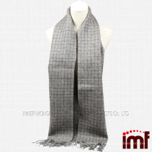 Fashion Tartan 100% Mongolia Sheep Thick Wool Scarf Wholesale